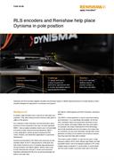 RLS encoders and Renishaw help place Dynisma in pole position